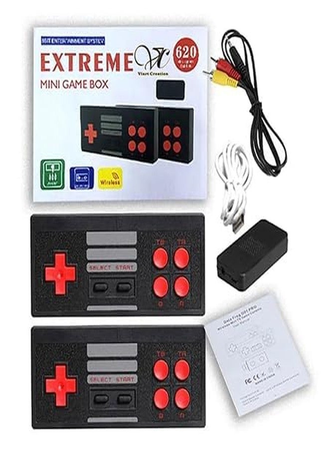 NextTech 2026 Traditional Retro Gaming Console - Portable Retro Fun with Classic Action, Adventure, Sports & Racing Games Included - Image 4